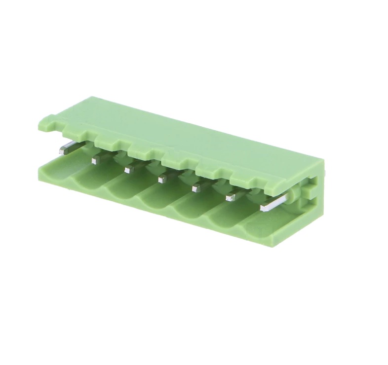 XY2500 7 Pin Straight PCB Mount Male Terminal Block Connector 7.62mm Pitch