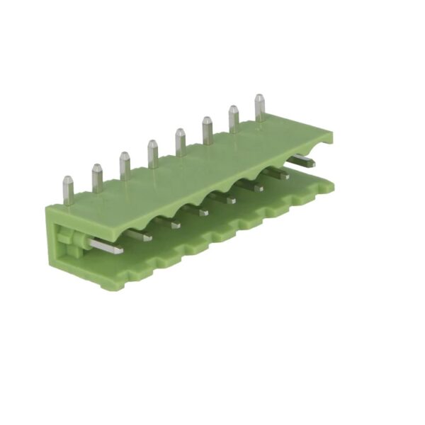 XY2500 8 Pin Right Angle PCB Mount Male Terminal Block Connector 7.62mm Pitch