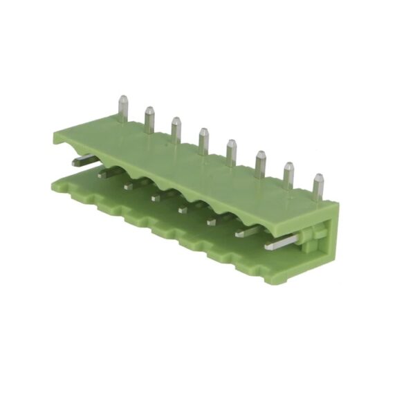 XY2500 8 Pin Right Angle PCB Mount Male Terminal Block Connector 7.62mm Pitch