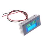 10-100V Universal LCD Car Battery Level Capacity And Temperature Monitor