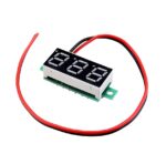 Digital DC Mini Voltmeter - 0.28inch 4.5-30V Two Wire DC Voltmeter Red