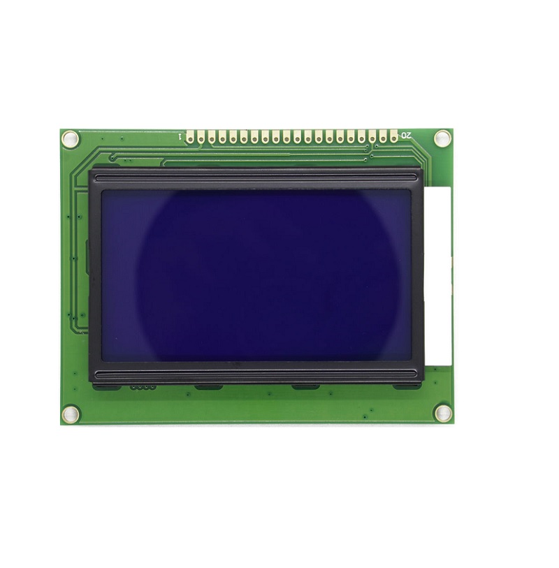 12864B V2 Graphic LCD Display / 128x64 Character Graphic LCD Display - Blue