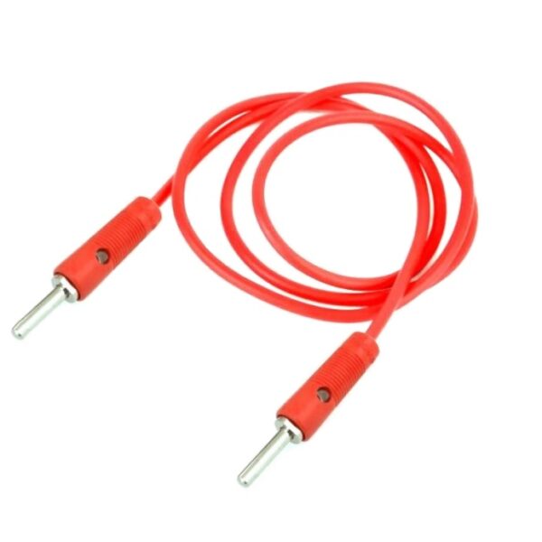 2mm Mini Red Banana Male Plug Test Probe – 30cm Length
