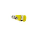 4mm Binding Post Banana Female Socket Panel Mount Connector - Yellow