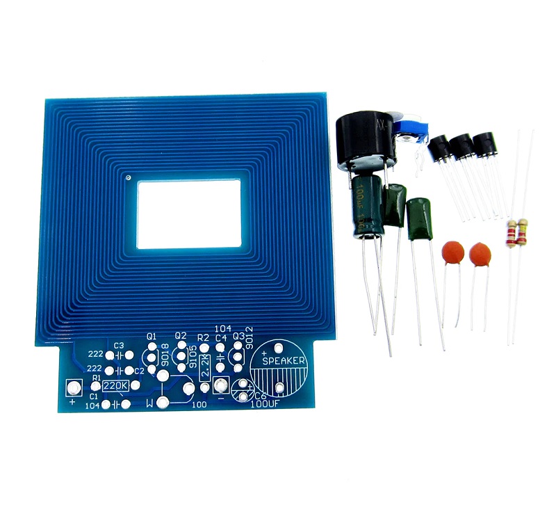 A88 Metal Detector Non-Contact Metal Induction Detection DIY Kit