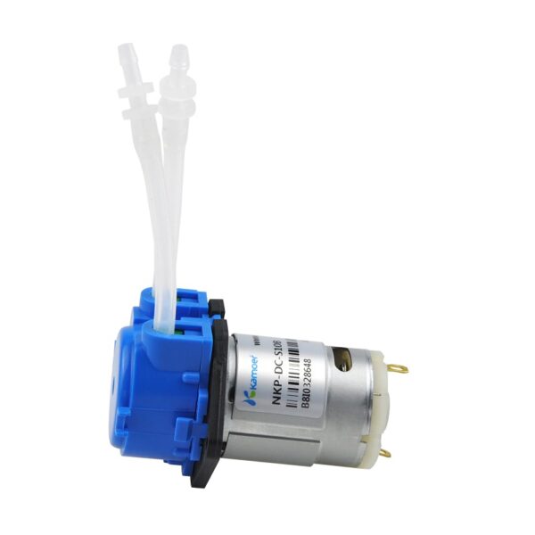 NKP-DE-S08D - 6V 0.35A 60ml/min Silicone Tube Liquid Pump-Kamoer