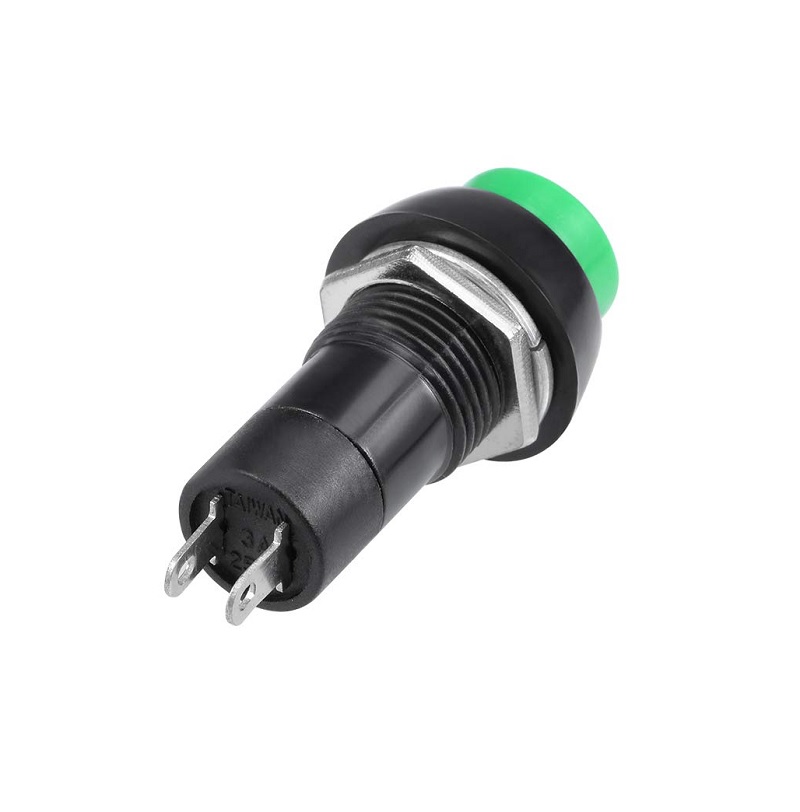 Sharvielectronics: Best Online Electronic Products Bangalore | PBS 11A 12mm Panel Mount Momentary Push Button Switch Green Sharvielectronics 1 | Electronic store in Karnataka