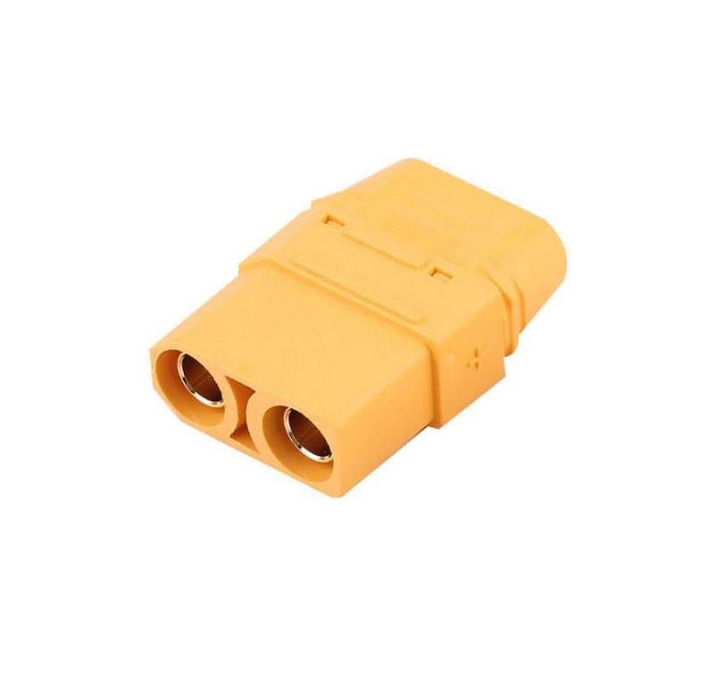 SafeConnect XT90 Female Connector With 10AWG Silicone Wire 10 CM