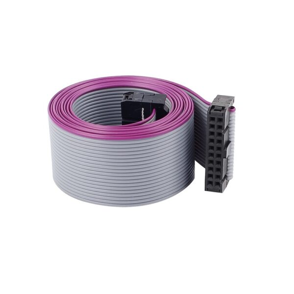 20 Pin Female To Female IDC Socket Connector 2.54mm Pitch (20 Pin Female To Female Flat Ribbon Cable) – 30 cm Cable Length