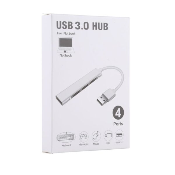 A-809 - USB HUB 3.0 External 4 Port USB Splitter