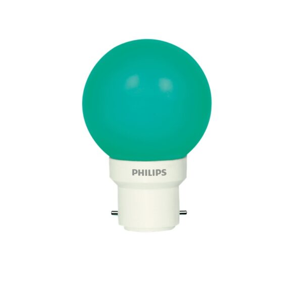 PHILIPS B22 - Deco Mini 0.5 Watt LED Bulb - Green