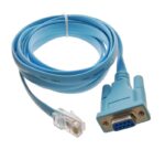RJ45 Male To RS232 DB9 Female Converter Ethernet Cable - 1.5 Meter