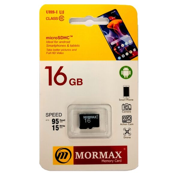 16GB Memory Card - Mormax