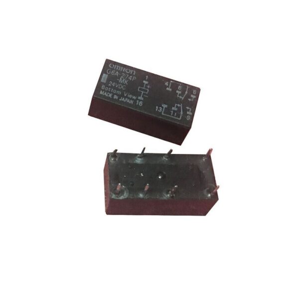 G6A-274P-ST-US - 24V 2A DPDT PCB Mount Relay - Omron