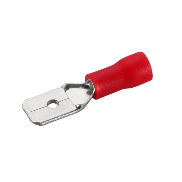MMD 1.25-250 - 6.3mm Insulated Crimping Terminal Male Connector - Red