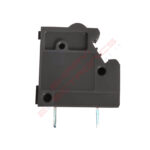 1 Pin Black Straight Male Terminal Block Connector 7x10 mm Pitch