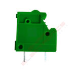 1 Pin Green Straight Male Terminal Block Connector 7x10 mm Pitch