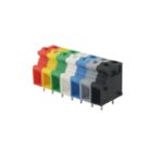 1 Pin Straight Male Terminal Block Connector 7x10 mm Pitch