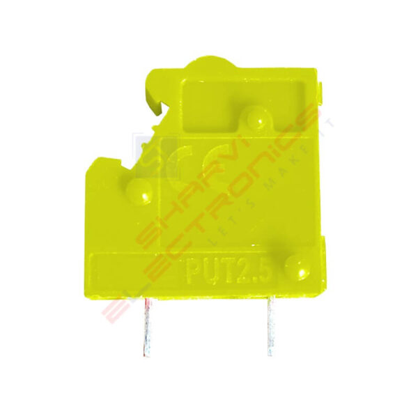 Sharvielectronics: Best Online Electronic Products Bangalore | 1 Pin Yellow Straight Male Terminal Block Connector 7x10 mm Pitch 1 | Electronic store in Karnataka