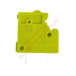 1 Pin Yellow Straight Male Terminal Block Connector 7x10 mm Pitch
