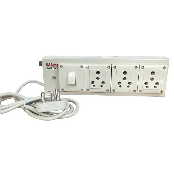 16A/6A Universal 3 Socket Extension Board