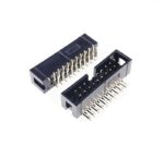20 Pin IDC Male Header Right Angle PCB Mount – 2.54mm Pitch