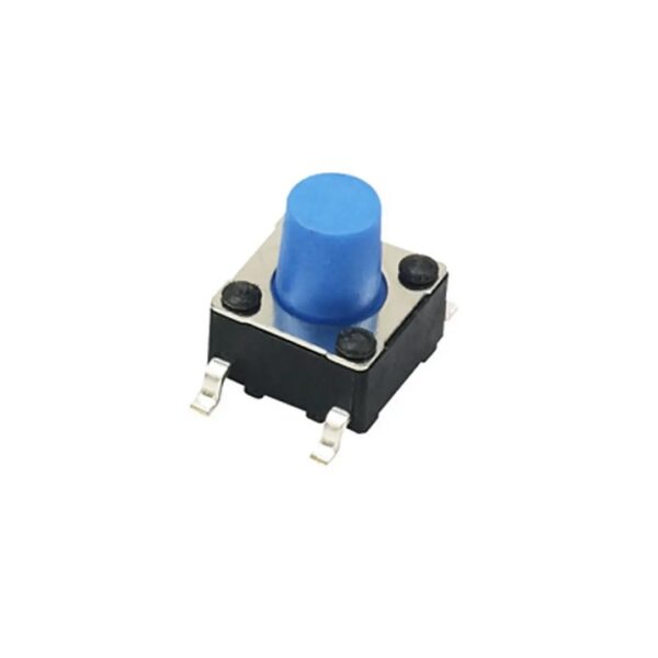 6x6x5mm 4Pin SMD Push Button Switch Blue – SMD Package