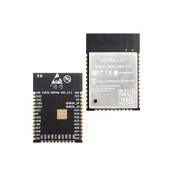 ESP32-WROOM-32D (16MB) - Wi-Fi+BT+BLE SPI Flash Memory 16MB MCU Module