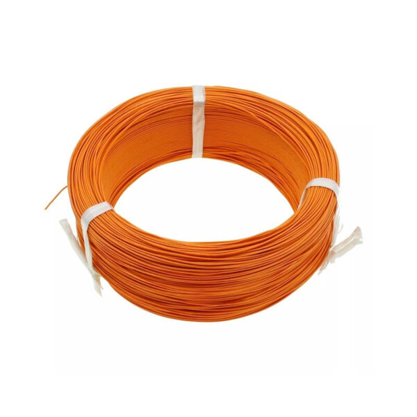 1 Sq mm Orange PVC Insulated Copper Wire 1 Meter
