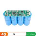 4S 12V 5A BMS NMC18650 Lithium Battery Protection Board for Lifepo4