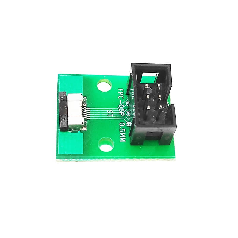 FFC FPC Adapter Board 0.5mm FFC To 2.54mm IDC Connector- 6Pin