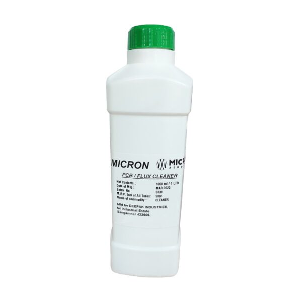 Micron PCB Cleaning Solution IPA Solution 99% Isopropyl Alcohol -1000ml
