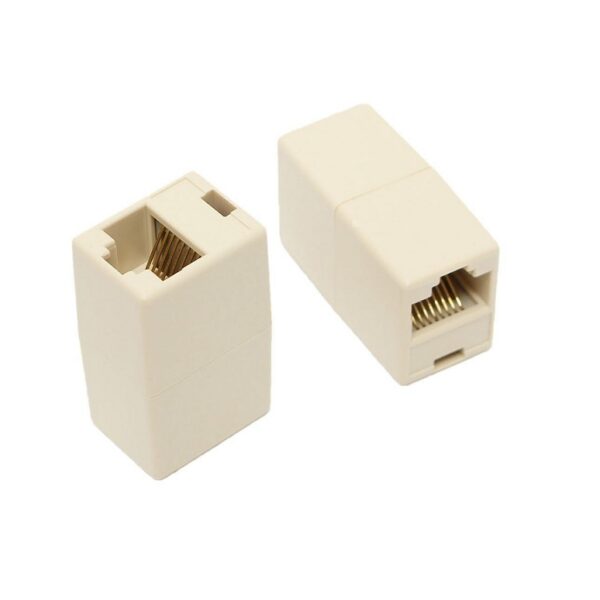RJ45 Female To Female Network Lan Cable Coupler Adapter Connector