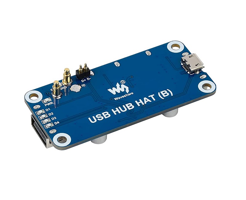 Waveshare USB HUB HAT (B) For Raspberry Pi Series With 4x USB 2.0 Ports