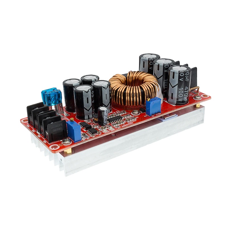 1200 Watt 20A DC To DC Converter Boost Step-up Power Supply Module Input 8-60V Output 12-83V With Heat Sink