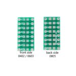 0805/0603/0402/LED SMD to DIP PCB