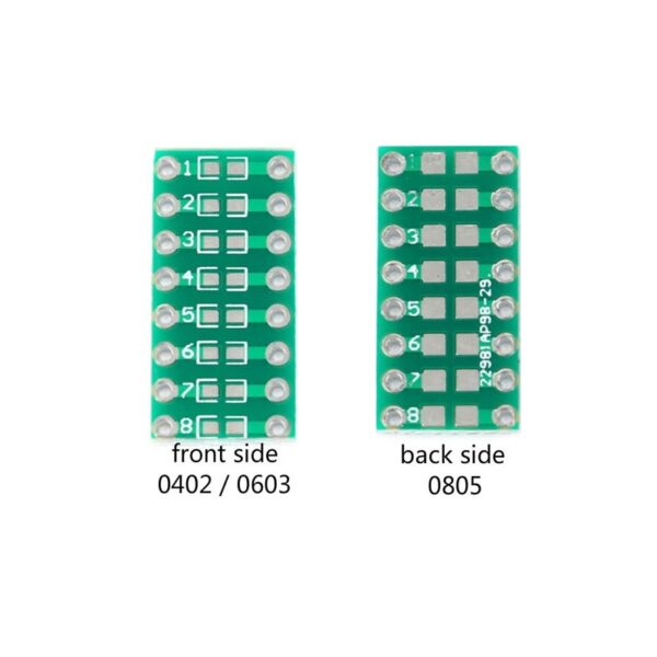 0805/0603/0402/LED SMD to DIP PCB