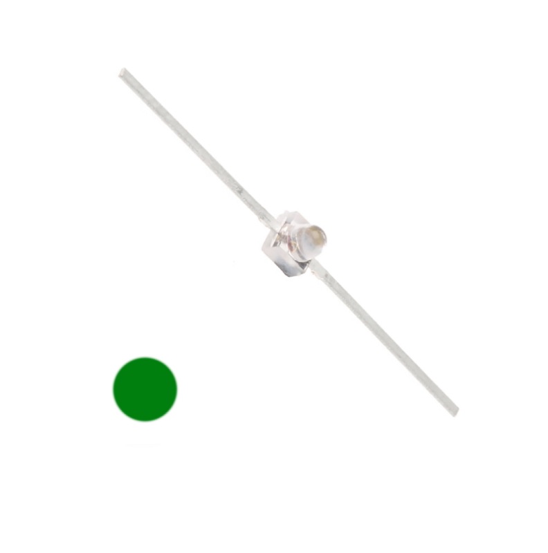 95-21SYGCS530-A3 - Butterfly Shape Green LED 95-21 Series - Axial Package Sharvielectronics