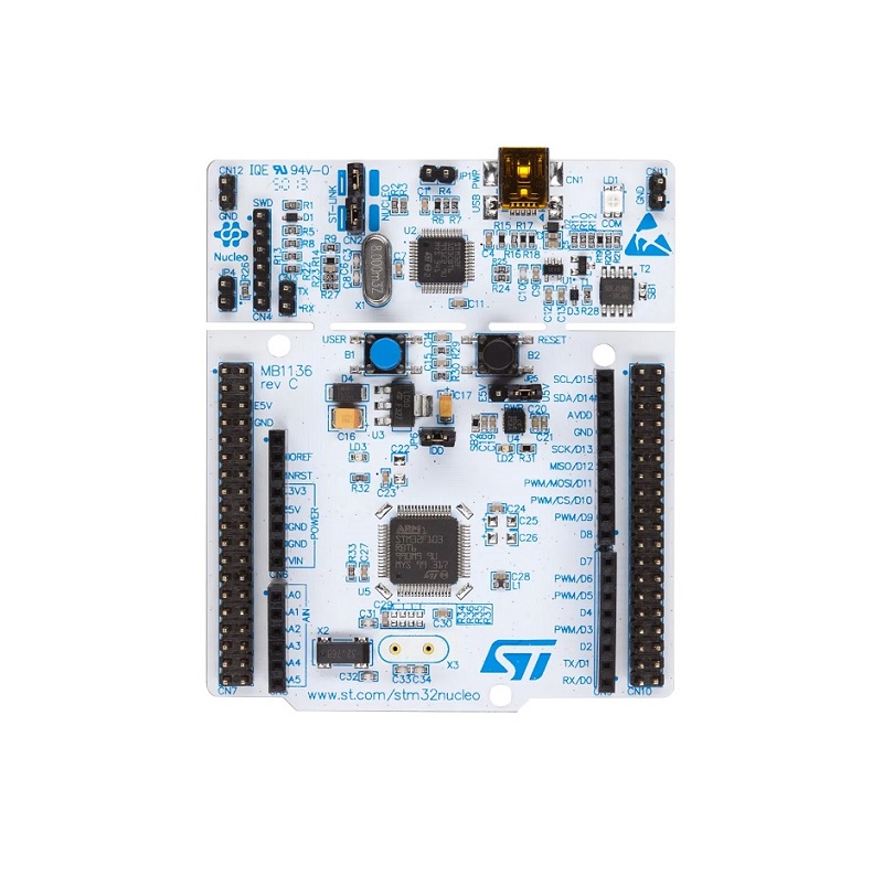 STM32 Nucleo-64 Development Board With STM32F103RB MCU Supports Arduino And ST Morpho Connectivity