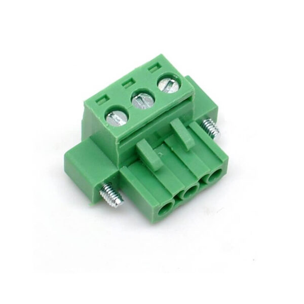 XY2500 FBS 3 Pin Right Angle Terminal Block Female Connector 5.08mm Pitch