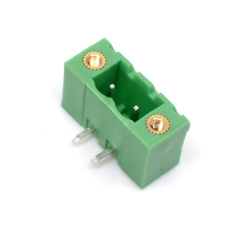 XY2500 RDS 2 Pin Right Angle Terminal Block Male Connector 5.08mm Pitch
