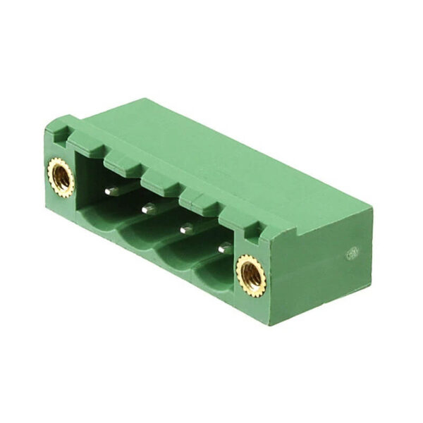 XY2500 VDS 4 Pin Straight Terminal Block Male Connector 5.08mm Pitch
