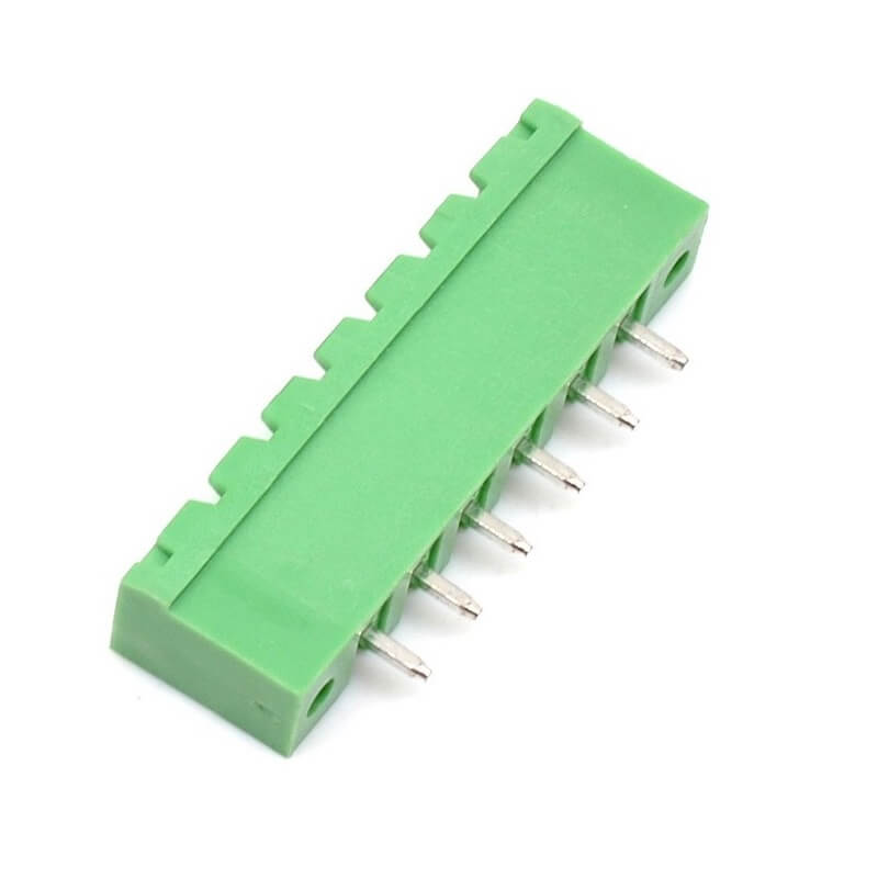 XY2500 VDS 6 Pin Straight Terminal Block Male Connector 5.08mm Pitch