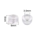 Transparent Soft Silicone Switch Cap For 6X6mm Switches