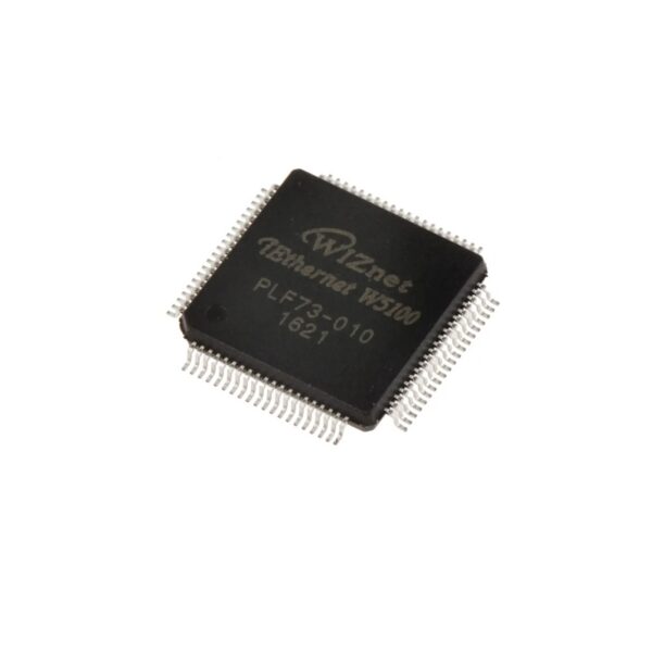 WIZnet W5100 Ethernet Controller SMD IC - LQFP-80 Package