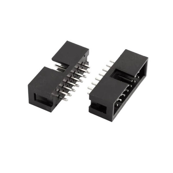 12 Pin Straight Male IDC Socket Connector STIDC-H12S - 2.54mm (FRC Connector)