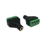 3.5mm Audio Jack TRRS Female 4 Pole to Screw Terminal Block Connector