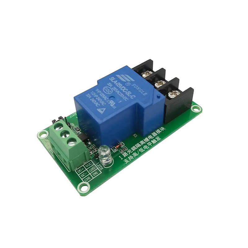 1 Channel 5V 30A Relay Module With Optocoupler Isolation High And Low Trigger