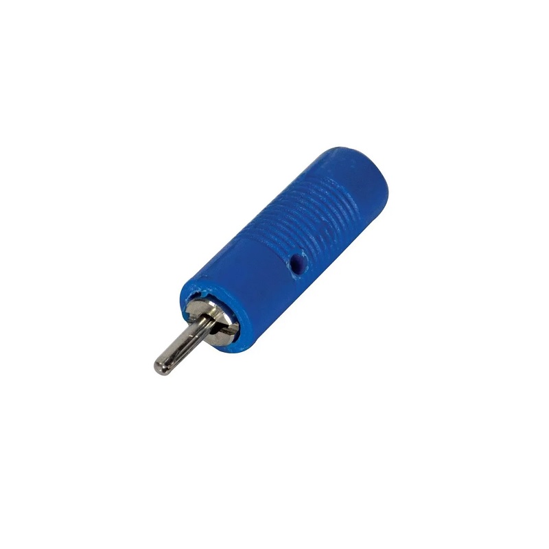 2mm Banana Jack Male Connector - Blue