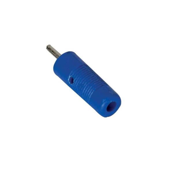 2mm Banana Jack Male Connector - Blue